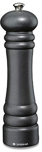 Zassenhaus Pepparkvarn Berlin | 24 cm | Bok gjutjärnsoptik | Original Zassenhaus keramikkvarn tillverkad i Tyskland | lämplig för torkade kryddor | kryddkvarn | presentidé | kökshjälp