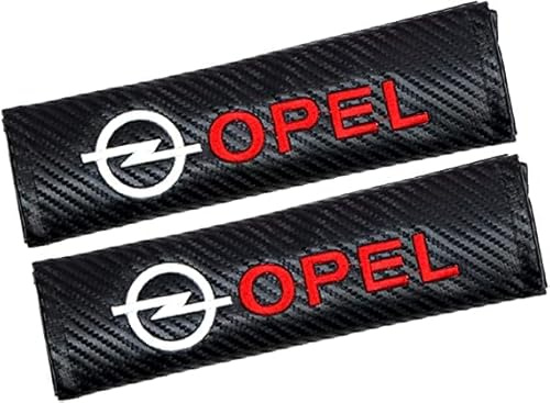 VIPOD 2 Pièces Rembourrage De Ceinture De SéCurité pour Opel Astra J G Insignia Corsa, ProtéGer Cou Epaules Coussinets Doux éPaule