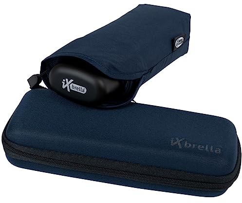 iX-brella Super-Mini-Taschenschirm - winziger Regenschirm im Etui