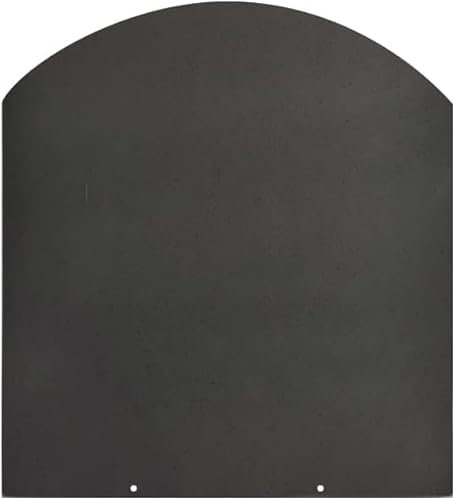 Divina Fire Pedana salvapavimento per stufe a Legna e Pellet in Acciaio 100x90