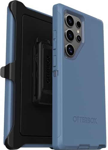 OtterBox Defender Hülle für Samsung Galaxy S24 Ultra, Stoßfest, Sturzsicher, Ultra-robust, Schützende Hülle, 5X getestet nach Militärstandard, Blau