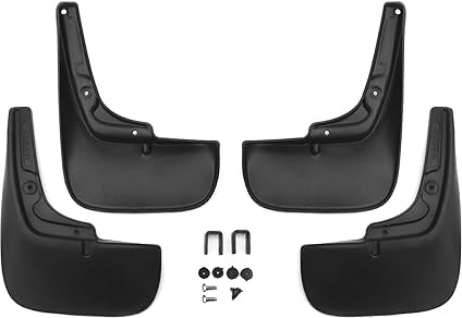 KAZONS 4 Pezzi Parafanghi Anteriori Posteriore per Fiat Ducato 2012-2014, Auto Anteriore Posteriore Parafanghi Kit