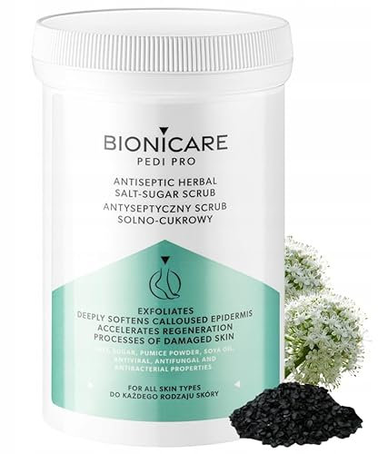 Bionicare | Peeling piedi levigante epidermide callosa 500g | Scrub piedi sale e zucchero