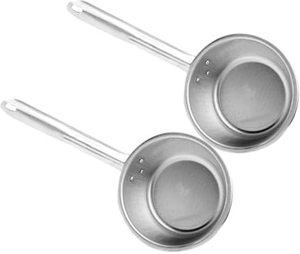 VERDANVERSE Set Di 2 Mestoli in Alluminio Per Bagno e Cucina Per Annaffiare Le Piante in Bagno e Doccia