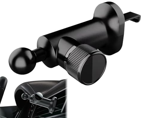 Genérico Soporte para Telefono En Ventilacion del Coche,Soporte para Móvil Universal En De Aire - Brazos Extensibles Ajustables Clip para Navegación con Smartphone En Interior De Vehículo Tablero