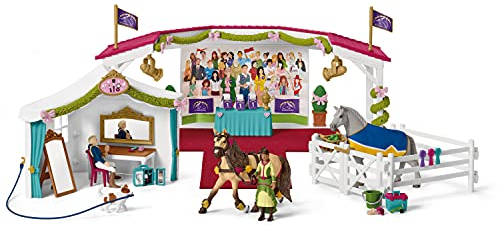 SCHLEICH 42466 Große Pferdeshow, für Kinder ab 5 Jahren, Horse Club - Spielset