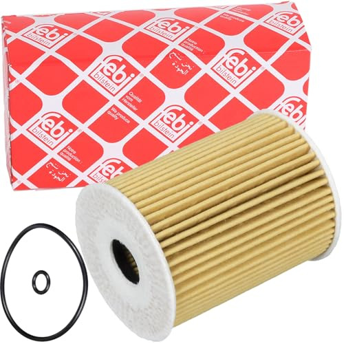 febi bilstein 108983 Ölfilter mit Dichtringen und Dichtung, 1 Stück | Kompatibel mit: CHEVROLET CAPTIVA, CAPTIVA Van, CRUZE, EPICA, LACETTI, LACETTI Kombi, NUBIRA Kombi, NUBIRA Stufenheck