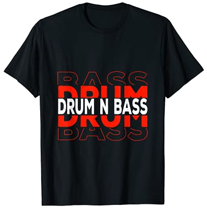 Drum N Bass DNB DJ Weltall Elektro Musik Drum and Bass T-Shirt