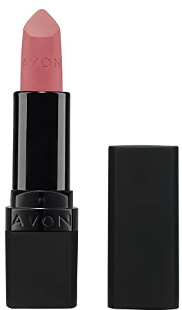 Avon Ultra Matte Lipstick Pink Passion with Vitamin E, Avocado Oil and Sesame Oil for Comfortable Coverage that Won't Cake, Crack or Dry