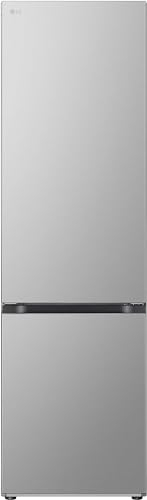LG GBV3200DPY Frigorifero Combinato, 387L, Frigorifero Total No Frost, Classe D, Door & Linear Cooling, Fresh Converter, Compressore Smart Inverter, Smart Diagnosis, Wine Rack, Prime Silver
