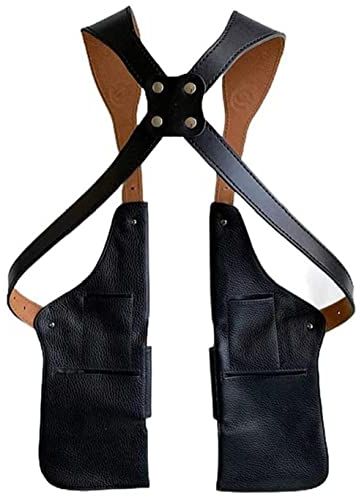ANSNOW Schulterholster, Unterarm-Holster Mit Verstecktem Riemen, Taktischesenholster, Tragbare Sicherheitstasche Aus Pu-Leder, Taktische Tasche Für Reisen/Outdoor