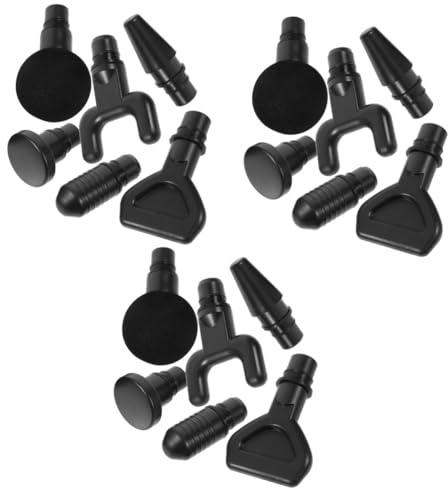 FRCOLOR 3 Juegos massager insovia masajeador masageador massageador aparato masaje cabeza de masajeador portátil adaptador de portátil adaptador para AbS