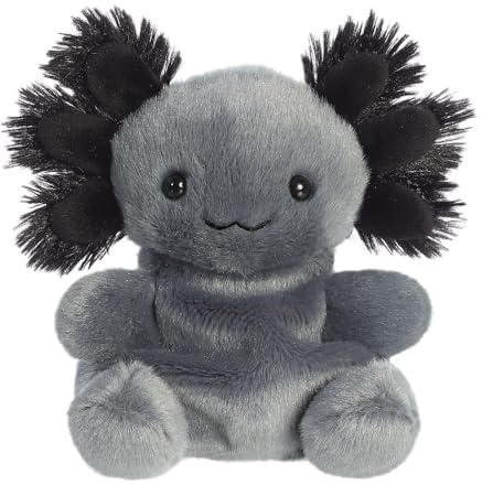 Aurora, 33875 Palm Pals Onyx Axolotl 5In, Soft Toy, Grey