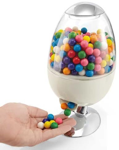 Automatic Candy Dispenser - Touch Activated, Moisture Resistant, Fresh Sealed Design for Chewing Gum and Nuts Storage