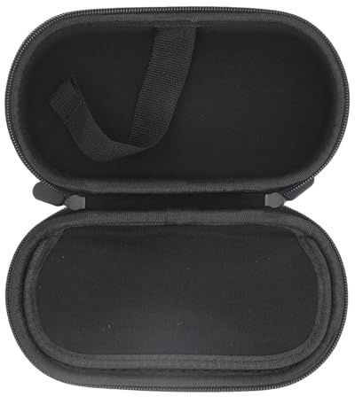 Keenso Sac de transport rigide antichoc pour console de jeu PS Vita Slim, PS Vita 1000, 3000 pour voyageurs, nylon noir
