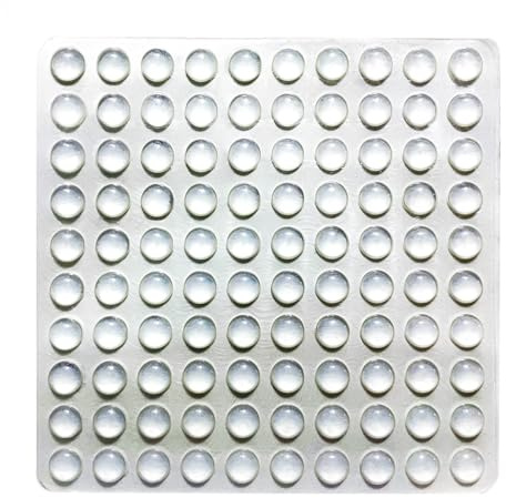 Gummipuffer Selbstklebend 100 Stück Gummipuffer Transparent Schutzpuffer Elastikpuffer Möbelpuffer 8MM Schalldämmender Rutschfester Puffer für Türen Schränke Möbel (8mm, 100 Stück)