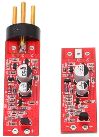 NAMOARLY 2 Stück Phantomspeisungs-Elektronikplatinen für Mikrofone – Membranmikrofon-Vorverstärkermodul – Kondensatormikrofon-Verstärker-Modifikation zur Studiooptimierung