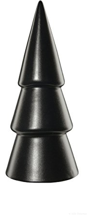 ASA Xmas Tannenbaum schwarz Steingut Ø6xH13,8 cm
