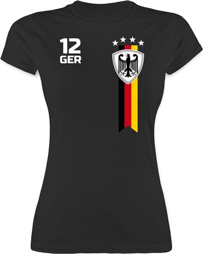 Shirtracer - Shirt Damen - Fußball EM - WM Fan Deutschland