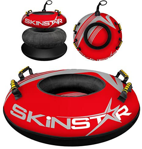 SkinStar Profi Snow Tube Schlitten Bob Rodel Reifen Schneereifen Rutschreifen Ø100cm
