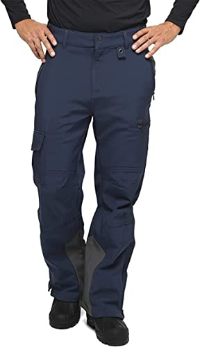 Arctix Men's Advantage Outdoor Quick Dry Fleece Lined Softshell Pants, Blue Night, XX-Large/32 Inseam