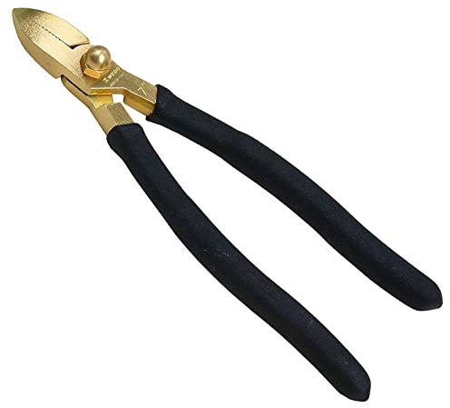 WEDO Pince coupante latérale en laiton avec poignée antidérapante Longueur 175 mm