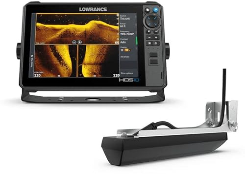 Lowrance HDS-10 PRO SolarMAX HD IPS Display 10 Chartplotter Fishfinder Dual 1kW Sonar CHIRP (mit Acitve Imaging HD 3-1 Wandler)