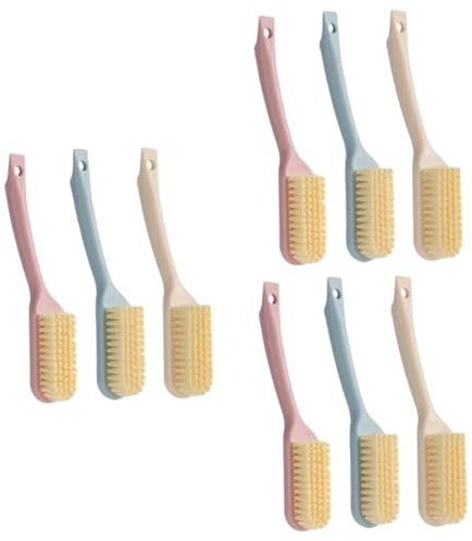 PACKOVE 9 Stück Schuhbürste Scheuerbürste Bürsten Reinigungsbürste Für Kleidung Kleidung Reinigungsbürste Schuhe Reinigungsbürste Wäsche Reinigungsbürste Schuhwäscher