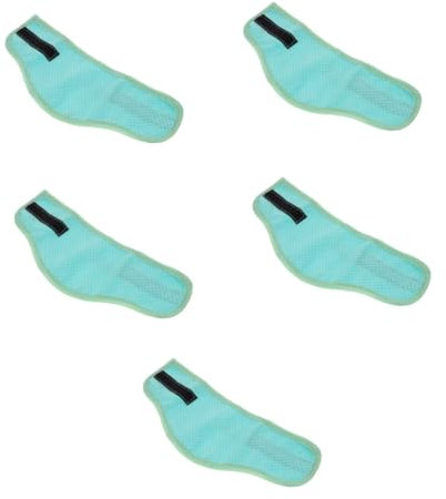 SUPVOX 5pcs Pet Cooling Towel for Dogs Cooling Bandana Collar Ice Towel Scarf Summer Scarf
