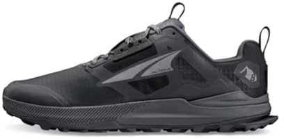 ALTRA Men's Lone Peak 8 Trail Running Shoe, Black/Gray, 8