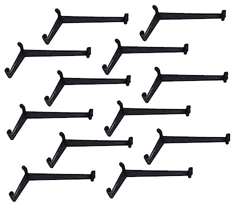 EXCEART 2 Set Pressa di Ramo Regolabile Supporto della Filiale Moderatore Albero Bonsai Piegatrice di Rami di Piante Spargitore Piccolo di Albero Piccolo Branch Bender PE Nero 20 Pezzi * 2