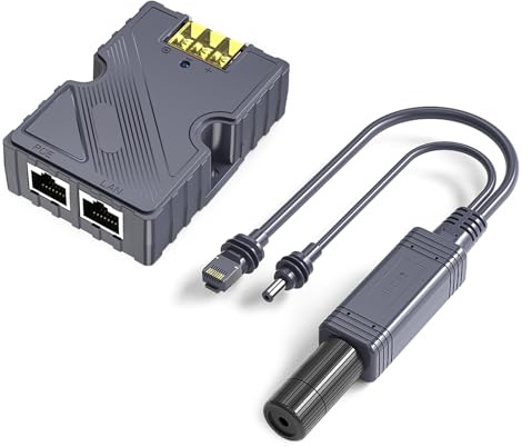 Répartiteur d'injecteurs d'alimentation sur Ethernet pour réseaux Internet paraboliques - Accessoires de connexion Internet par satellite - Solution de réseau domestique