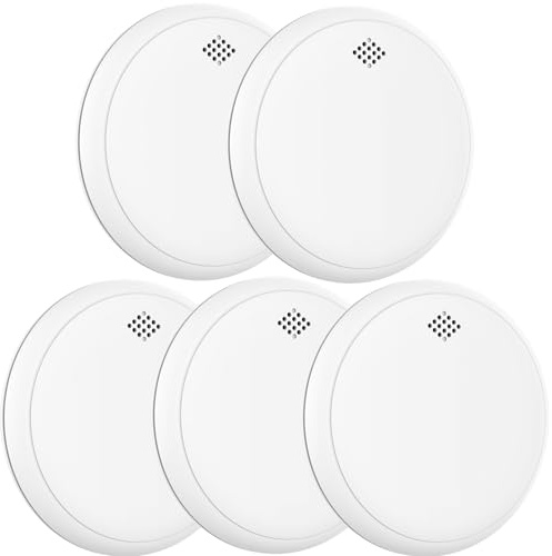 Aroha Safety Pro Mini Brandvarnare med 10 års Batteri - Rökdetektor, Brandlarm
