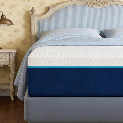 DEWINNER Matelas 140x200,Épaisseur 20 cm, Mousse à Mémoire de Forme, Fermeté Moyenne, 7 Zones de Soutien Ergonomique, Housse Lavable Réversible,Idéal pour Chambre Adulte, Couple ou Appoint