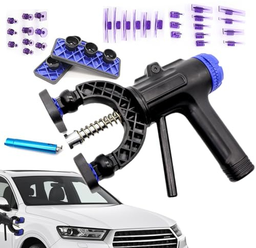 Dent Removal Kit, Powerful Manual Adjustable Vacuum Suction Cup Dent Remover, Dent Remover, Vacuum - for Car ATV Motorcycle Boat Garage Door Home Use