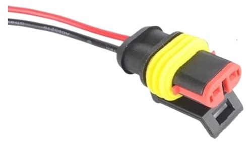Connettori elettrici automobilistici impermeabili a 2 pin con connettore maschio femmina a filo 1/2/3/4/5/6 for auto moto(2Pin,2sets)