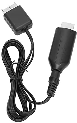 Generic Cable Convertidor de Video HD para Consola de Juegos para, Cable Adaptador Plug and Play, el Mejor Procesamiento de Señal Amplificada para Entretenimiento en el Hogar, Color Negro