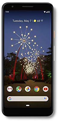 Google Pixel 3A Clearly White 64GB (Renewed)