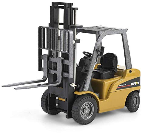 Dilwe Jouet modèle Camion, 1:50 modèle ingénierie Voiture Alliage Chariot élévateur Camion véhicule Jouet pour Enfants