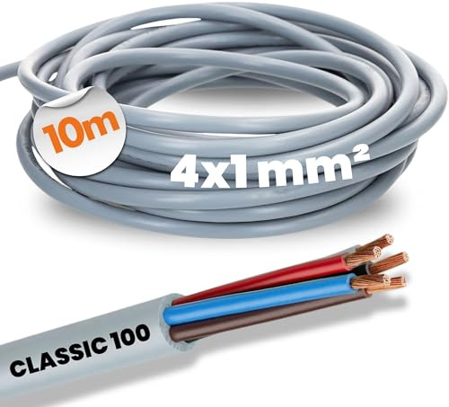 Lapp 00102044 Ölflex Classic 100 Câble de Contrôle 4 x 1 mm² PVC Gris