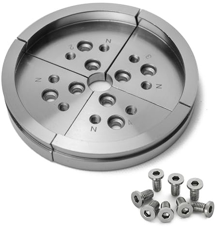 NCK-3.75Z-JS130N Jumbo-Backen für BMWOOD NCK-Serie, 130 mm, Drechselfutter, kompatibel mit den Spannfuttern: SuperNOVA2, G3 Nova, Robert Sorby Patriot, Record Power, SC3, SC4.