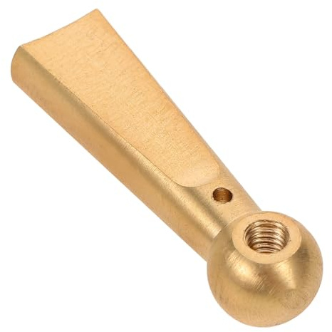 Altsaxophonschraube aus Kupfer für Musiker, Reparaturteil in Gold | Präzise Passform, Einfacher Austausch, Langlebig Verarbeitet, Geeignet für Altsaxophon und Saxophon