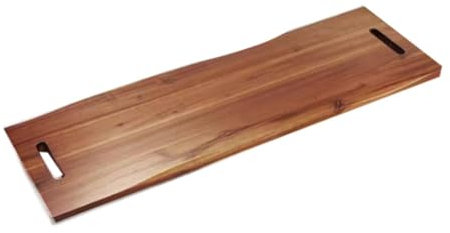 Folpus Tabla Grande para charcutería de 36 Pulgadas, Tabla para Servir quesos, Bandeja de Madera Extra Larga para Comida, para el Comedor, la Sala de Estar y