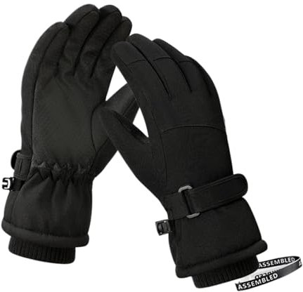 Skidhandskar för barn, vindtäta snöhandskar för barn | Outdoor-vindtäta snöhandskar, bekväma snowboardhandskar för barn. Barn snowboardhandskar för, flickor, barn