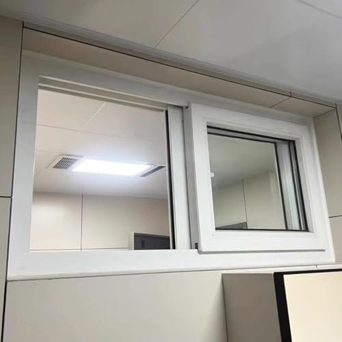 Finestra for Bagno, Finestra in Alluminio for Fienili, Piccola Finestra A Vasistas in Alluminio for Garage, Finestra A Vasistas for Carichi Pesanti(30x24in/75x60cm)