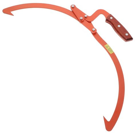 DOITOOL Wood Lifting Tools Claw Log Tongs Heavy Duty Timber Grabber for Log Lifting Dragging and Carrying Woodworking Tools