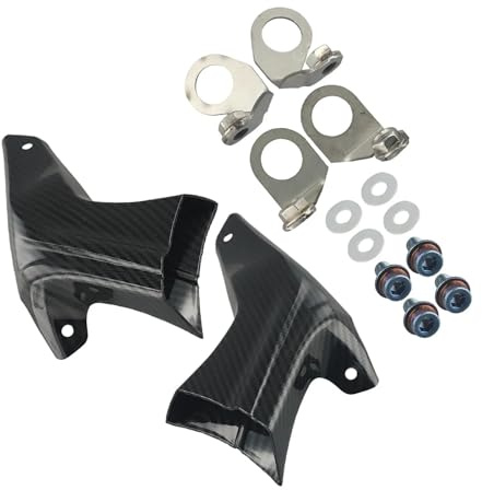 BYGRPLI Conducto de Aire de Pinza de Freno Conductos de Aire de refrigeración para Pinza de Freno de Fibra de Carbono, compatibles con Ducati V4 1098.