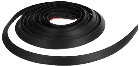 EXCEART Gaine de Câble Automobile 5 M Type P Cache-câble Dissimulé pour Pare-Brise Organiseur de Câbles Intérieur Voiture et Gestion des Fils Électrique