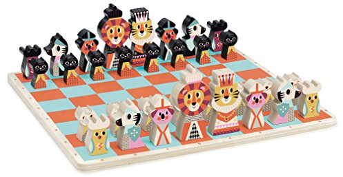 Vilac Vilac7721 Erstes Schachspiel, Mehrfarbig