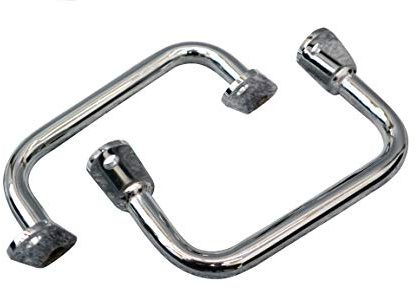 CBX400F Side Grip Left and Right Set Plating/Genuine Compatible/Rear Side Bar Tandem Grip Exterior Custom Parts NC07 PC04 CBX550F